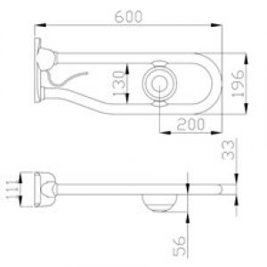 Barre pliante pneumatique Urban People Mediclinics