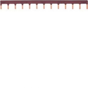 Barre pont. 1P 10mm² Ph 12M – CONNEXION  HAGER KB963P