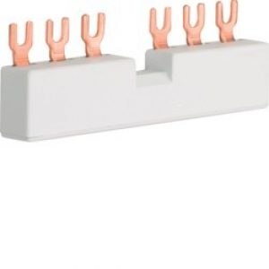 Barre pont 2 Disj.mot.3P 10mm² – CONNEXION  HAGER KD302M