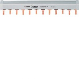 Barre pont 3P+N lang.16mm² 57m – CONNEXION  HAGER KB480B