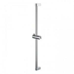 Barre verticale pour salles de bain de style contemporain en laiton chromé