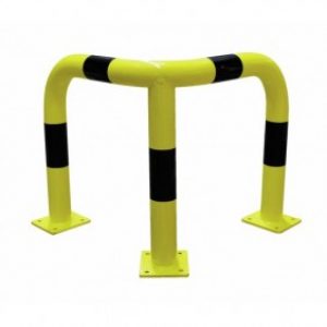 Barrière de sécurité – acier – à platine – pour protection d’angle