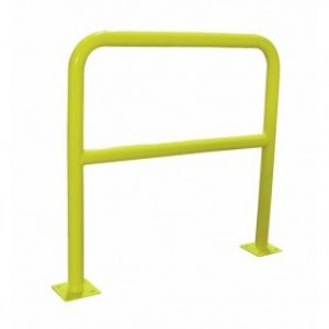 Barrière de sécurité – acier – tube diamètre 60 mm – à platines