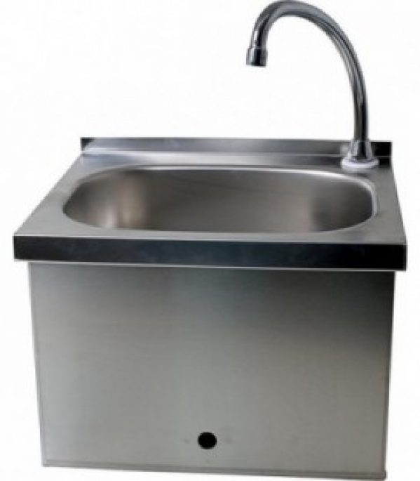 Bassin hydgienique en acier inox detecteur de commande sans mouvement secteur ou piles WM03