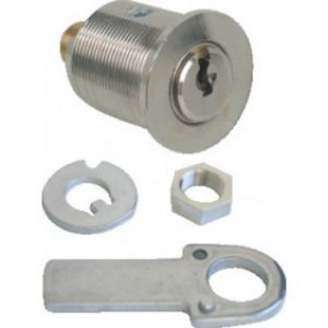 Batteuse de boîte aux lettres – Ø 24 mm – finition nickelée – ExperT