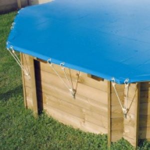 Bâche d’hivernage piscine Ubbink 400 x 610 cm