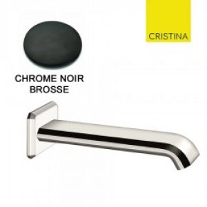 BEC DE REMPLISSAGE ENCASTRE ITALY CHROME NOIR BROSSE – CRISTINA ONDYNA PD69975