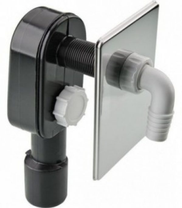 Bec de tuyau 3/4&Prime; / 90° egalement pour siphon encastre 93 010 88