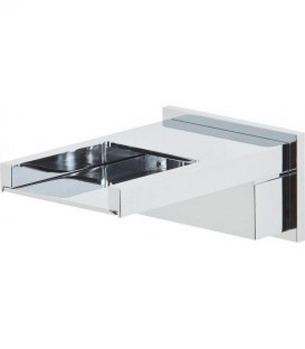 Bec pour baignoire et douche avec raccord male DN15(1/2&Prime;), laiton chromé, raccord, 126 mm