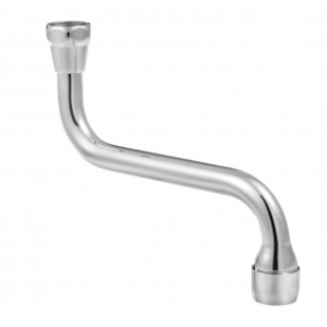 Becs universels – Laiton – Horizontal double coude – Avec aérateur