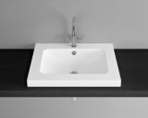 BETTE BetteAqua – Vasque à poser pour meuble 700×530 blanc avec BetteGlasur Plus