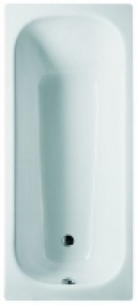 BETTE BetteClassic – Baignoire rectangulaire 121 BetteGlacer Plus & antidérapant manhattan187 – 180 x 70
