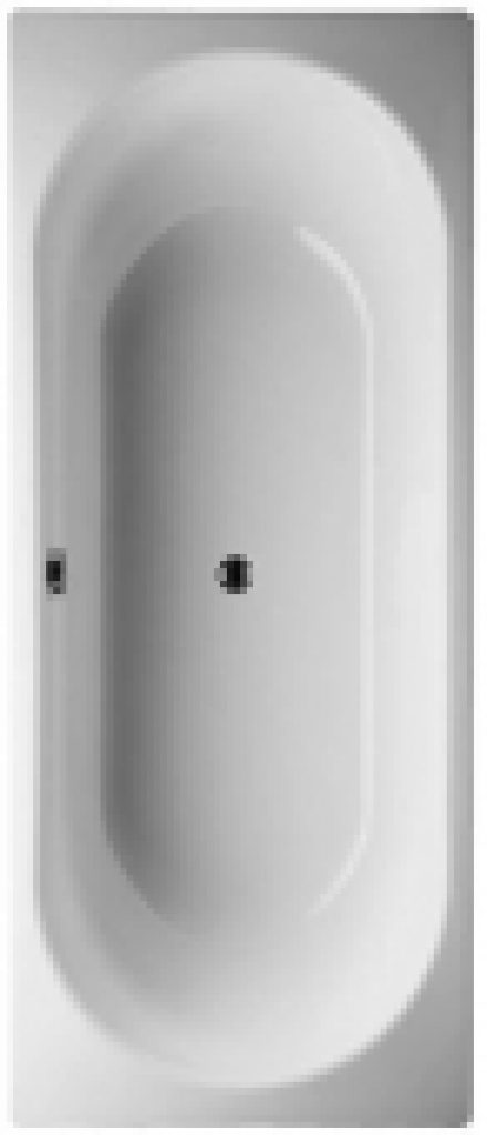 BETTE BetteStarlet – Rectangulaire blanc de bain 1700 x 750 x 420 mm blanc