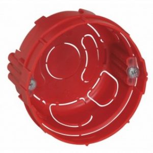 Boite d’encastrement pour maçonnerie avec vis