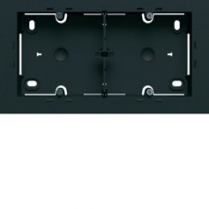 Boite saillie double night – APPAREILLAGE MURAL GALLERY HAGER WXA682N