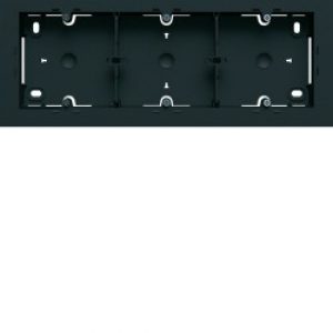 Boite saillie triple night – APPAREILLAGE MURAL GALLERY HAGER WXA683N