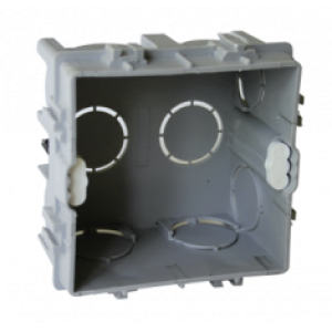 Boitier d’appareillage à sceller à vis 65x65x40 mm juxtaposable