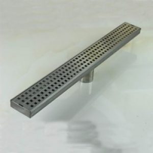 Bonde de drainage d&rsquo;eau contemporain en inox