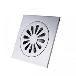 Bonde de drainage d&rsquo;eau contemporain en laiton