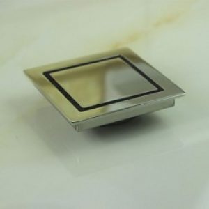 Bonde de drainage d&rsquo;eau en inox poli miroir