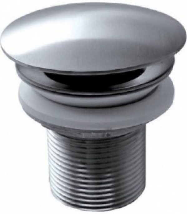 Bonde de lavabo inox-open inox poli