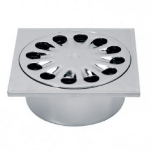 Bonde de sol 150×150 mm métalisée – Wirquin PRO SP6016