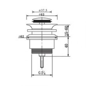 Bonde de vidage TEGREL