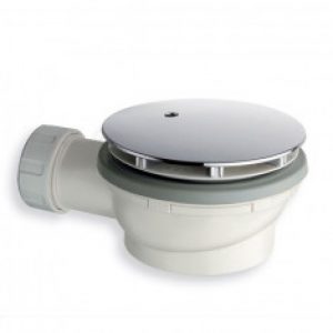 Bonde douche ABS extra-plate 60mm – Ø90mm – Chromé – Cristina Ondyna AD40051