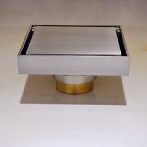 Bonde d’évacuation d’eau de style contemporain en laiton