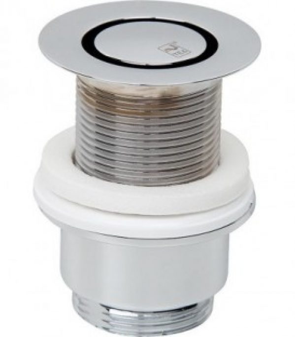 Bonde « Linse » sans garniture, 63 mm avec plaque d&rsquo;ecooulement fixe