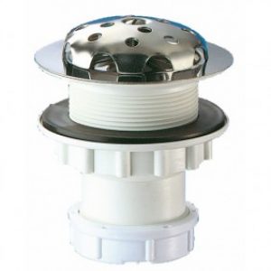 Bonde pour urinoir – siphon intégré – crépine Inox