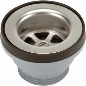 Bonde sans trop plein pour évier inox – cuisine professionnelle