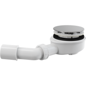 Bonde + Siphon de douche pour bacs épais…