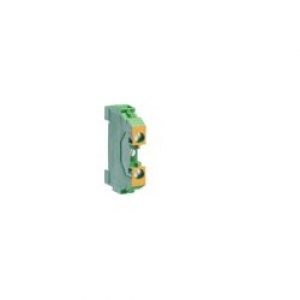 Borne vert-jaune 10mm² – CONNEXION  HAGER KXA10E