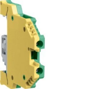 Borne vert-jaune 4mm² – CONNEXION  HAGER KXB04E