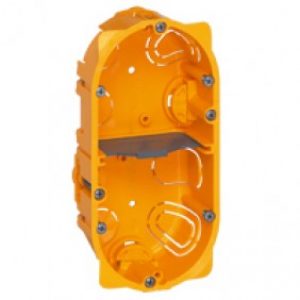 Boîte d’encastrement Batibox 2 postes pour cloisons sèches