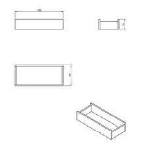 Boîte rectangulaire luxe COSMIC