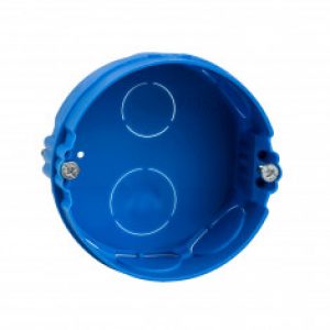 Boîte à sceller ronde Modulo – 1 poste – 67 mm prof. 30 mm – ALB71360