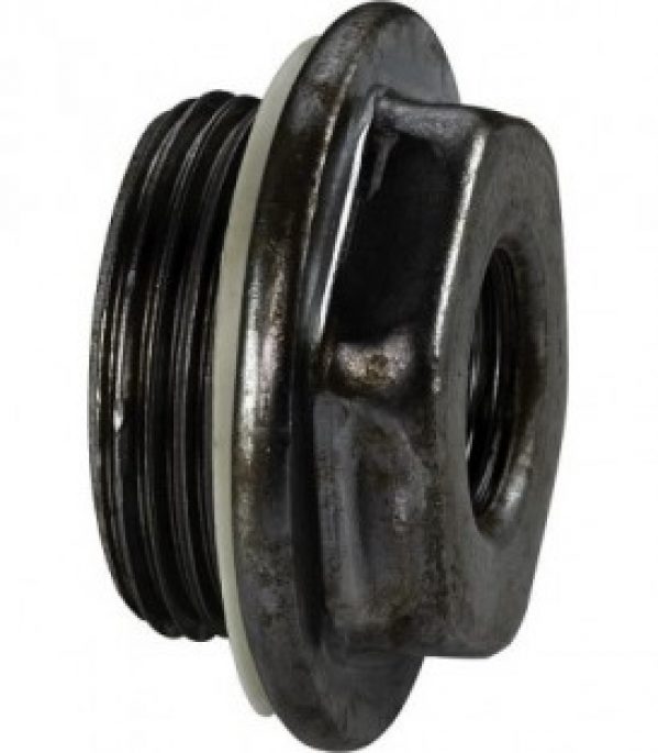 Bouchon de réduction 5/4&Prime; x 1/2&Prime; gauche version blanche **BG**