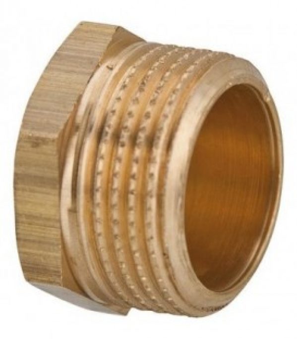 Bouchon en laiton filetage male 3/4