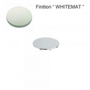 BOUCHON POUR BONDE DE DOUCHE WHITE MAT (AD410) – CRISTINA ONDYNA RI23624