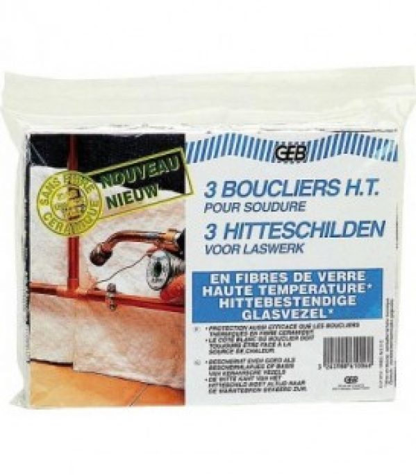 Bouclier HT pour soudure Grand format 100 x 61 cm carton de 4 unites