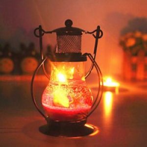 Bougeoir Chandelier en Fer, style Aladdin pour décoration intérieure