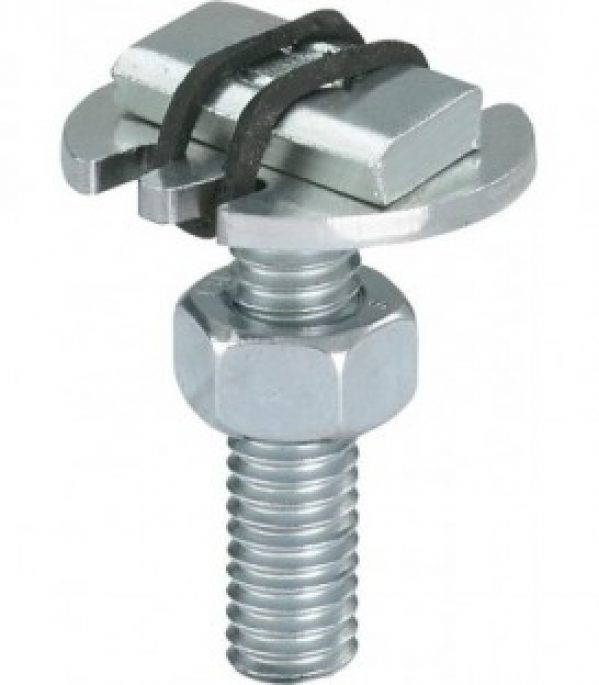 Boulon a tete rectangul. av angles abbatus FHS Clix M 8 x 100