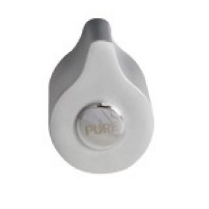 Bouton chromé mat robinet dauphin -…