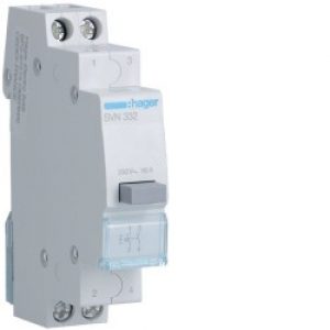 bouton poussoir 2F accrochage – COMMANDE SIGNAL  HAGER SVN332