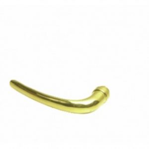 Béquille simple –  ronde à crosse – laiton massif