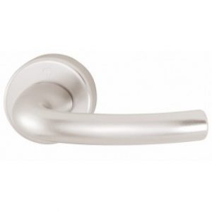 Béquilles doubles Tokyo sur rosaces, ton argent