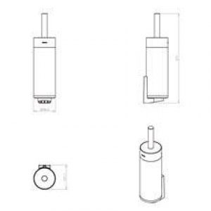 Brosse WC Architecte COSMIC