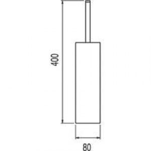Brosse WC au sol CUADRO-TRES